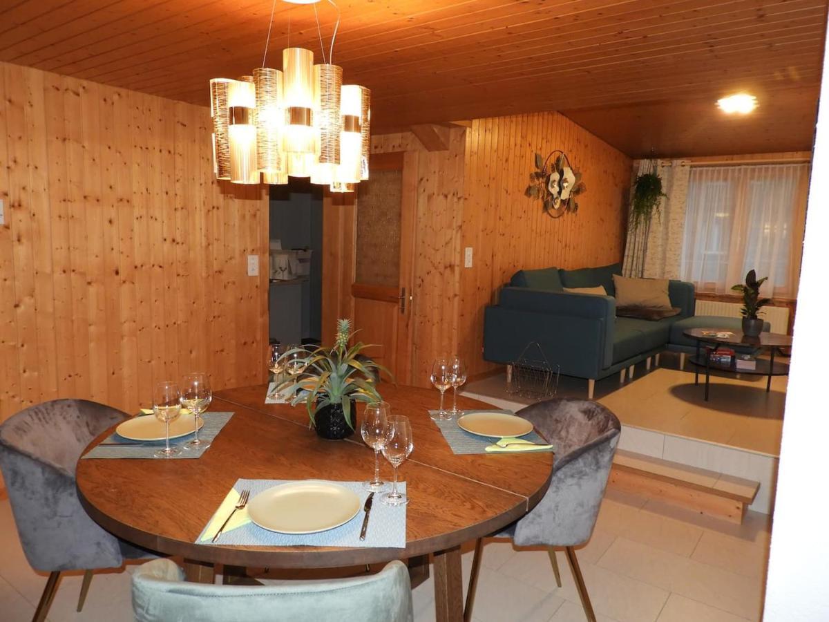 Schoene Ferienwohnung Mit Seeblick Thun Eksteriør bilde