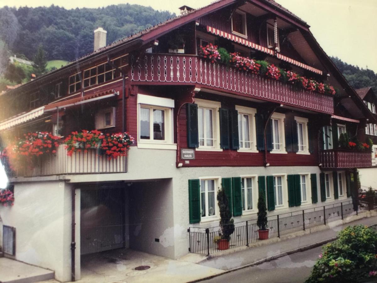 Schoene Ferienwohnung Mit Seeblick Thun Eksteriør bilde